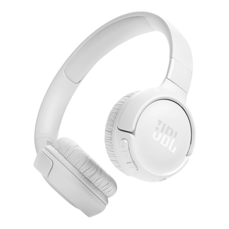 JBL TUNE 520BT Wireless Headphones - White - JBLT520BTWHTAM