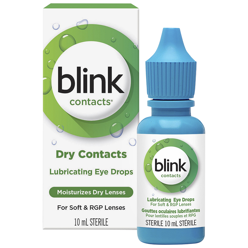 Blink Contacts Lubricating Eye Drops - 10ml