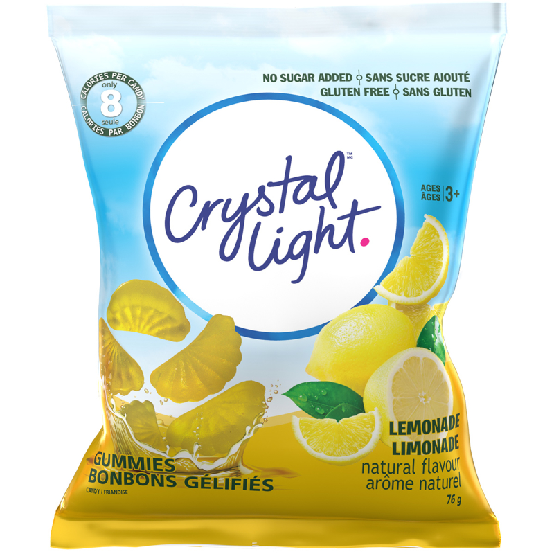 Crystal Light Gummies - Lemonade - 76g