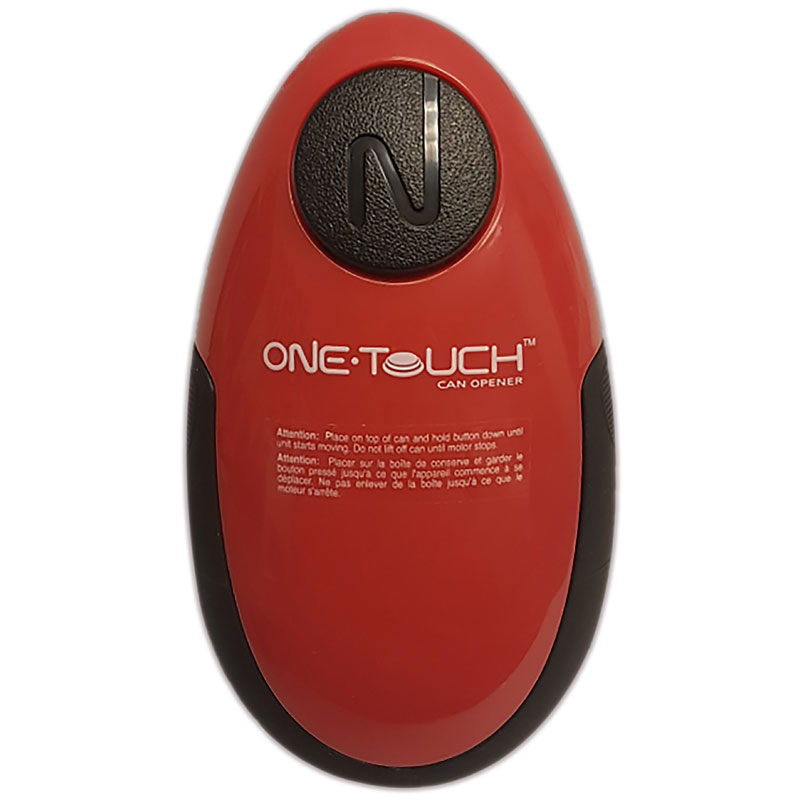One Touch Compact Can Opener - Red/Black - KC26