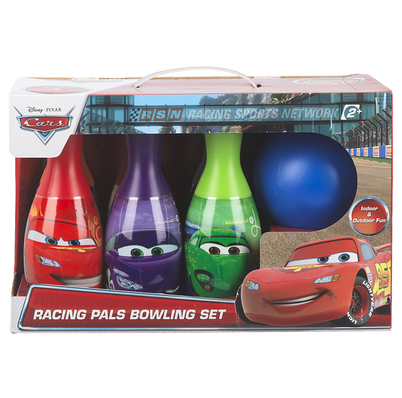 disney cars bowling set