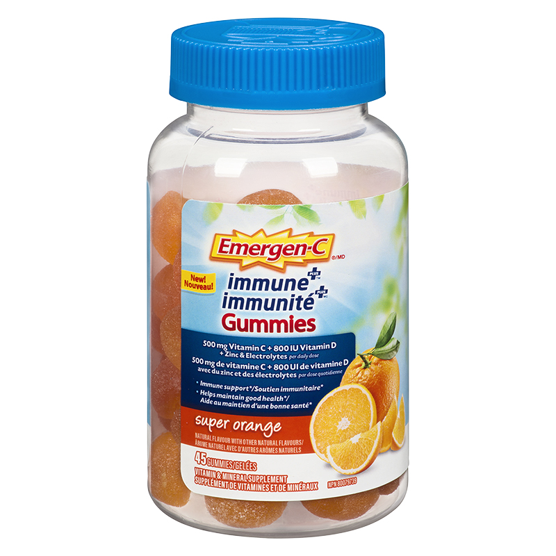 Emergen-C Immune Plus Gummies - 45s