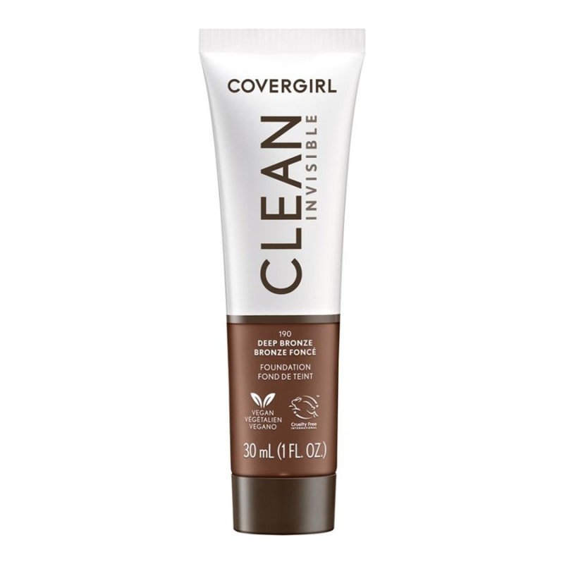 COVERGIRL Clean Invisible Foundation - Deep Bronze (190)