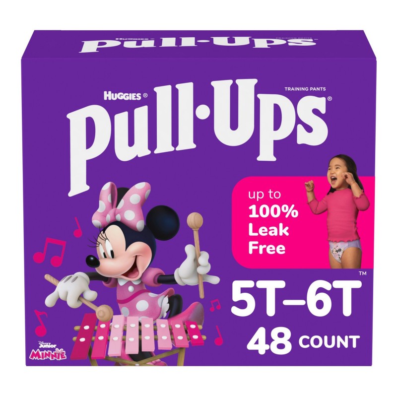 Huggies Pull-Ups Training Pants, Disney Junior, Minnie, 5T-6T (46