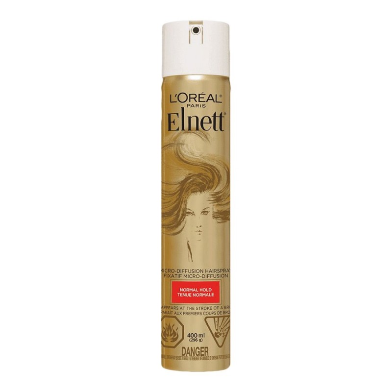 L'Oreal Paris Elnette Normal Hold Hairspray - Brushable Finish - 400ml