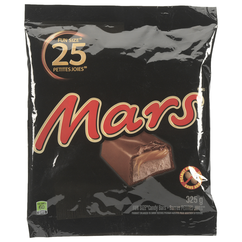 Mars Fun Size Candy Bars - 25s