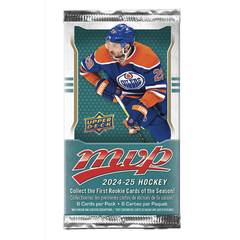 2024-25 NHL Upper Deck MVP Hockey Booster Box