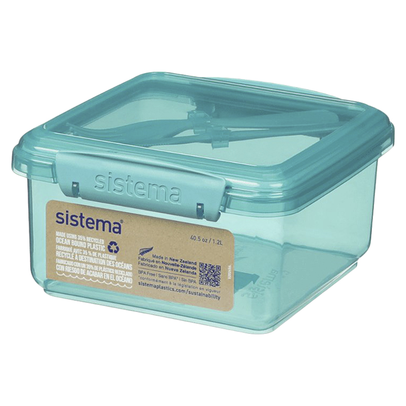 Sistema Lunch Plus Lunch box - Assorted - 1.2L