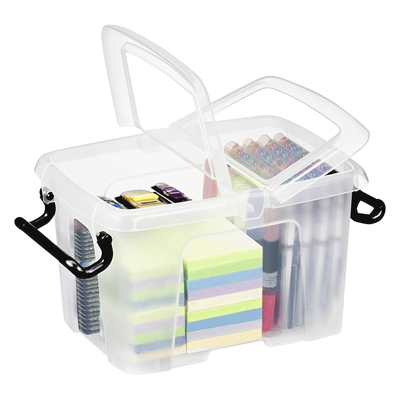 Strata Smart Storemaster Box with Side Opening and Clip Handles - 40L