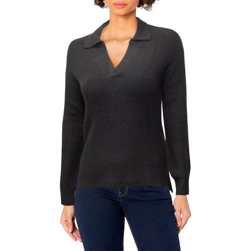 Guilty Ladies Johnny Collar Sweater