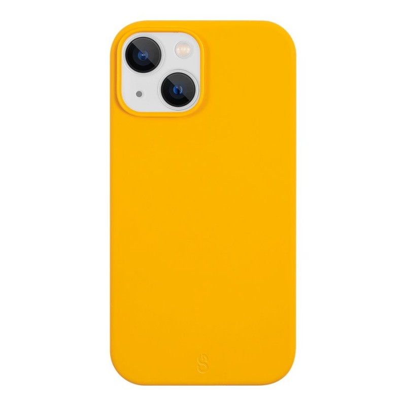 LOGiiX Vibrance Silicone Back Cover for iPhone 15 Mustard Yellow