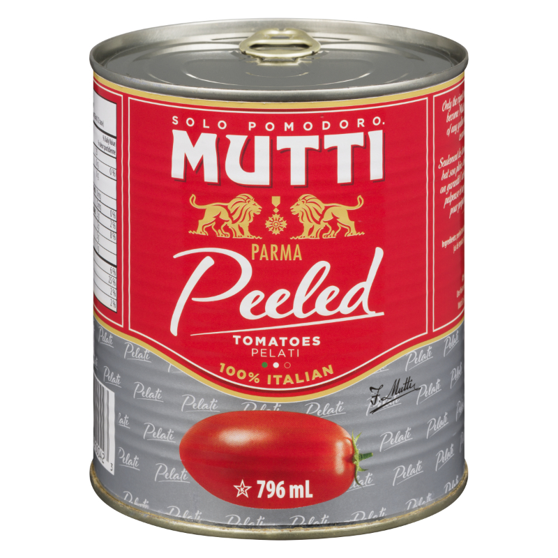 Mutti Parma Pelati Peeled Tomatoes 100% Italian - 796ml