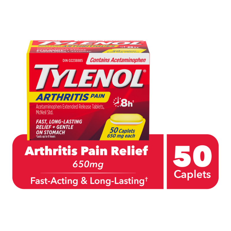 Tylenol* Arthritis Pain Extended Relief 50's London Drugs