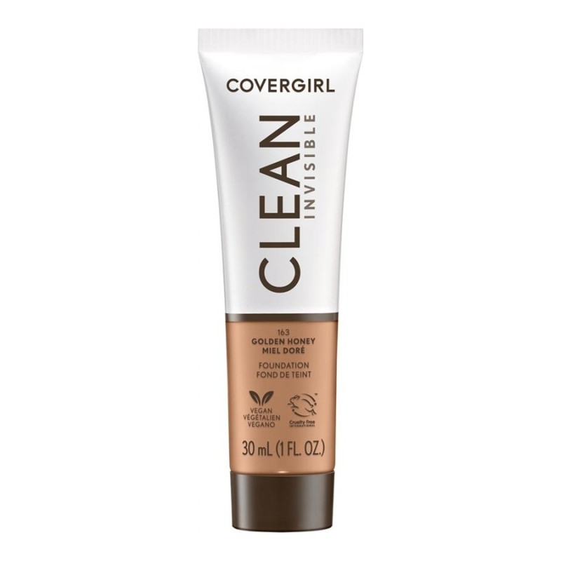 COVERGIRL Clean Invisible Foundation - Golden Honey (163)