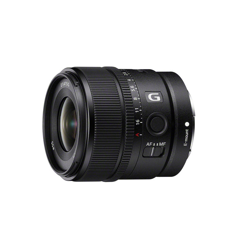 Sony E 15mm F1.4 G APS-C Wide-Angle Lens for Sony E-mount