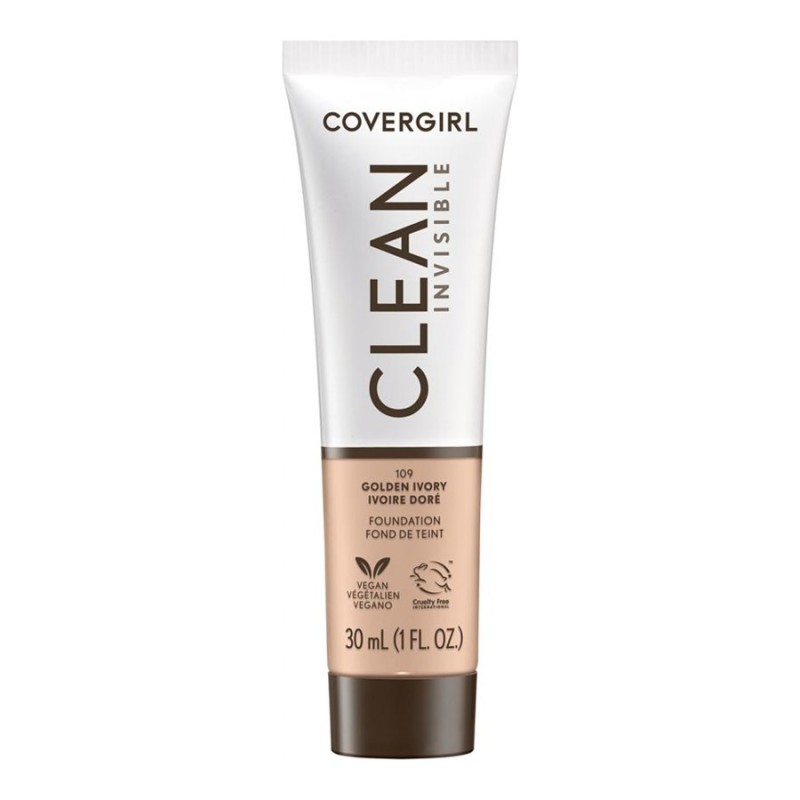 COVERGIRL Clean Invisible Foundation - Golden Ivory (109)