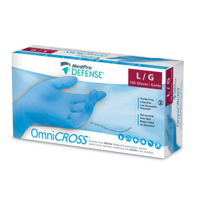 MedPro Defense OmniCROSS Nitrile Gloves