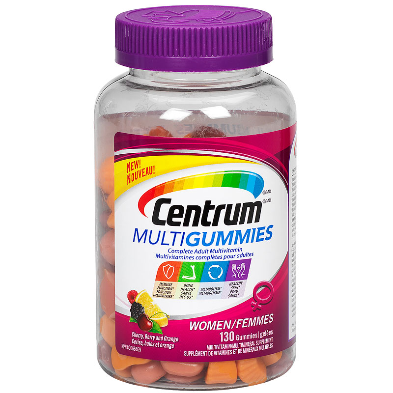 Centrum Multigummies Adult Multivitamin - Women - 130's | London Drugs