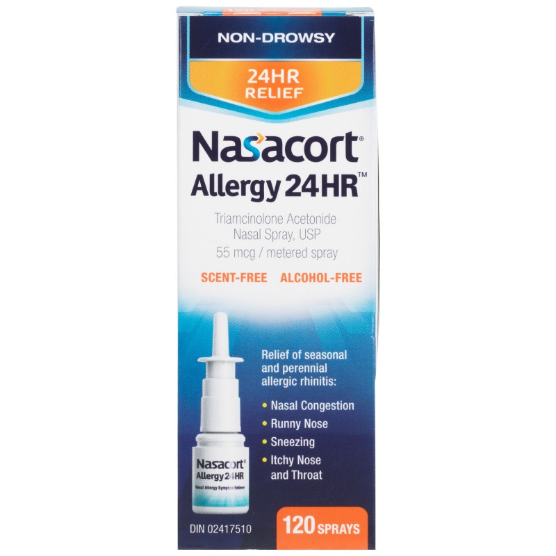 Nasacort Allergy 24hr Spray - 120 Sprays