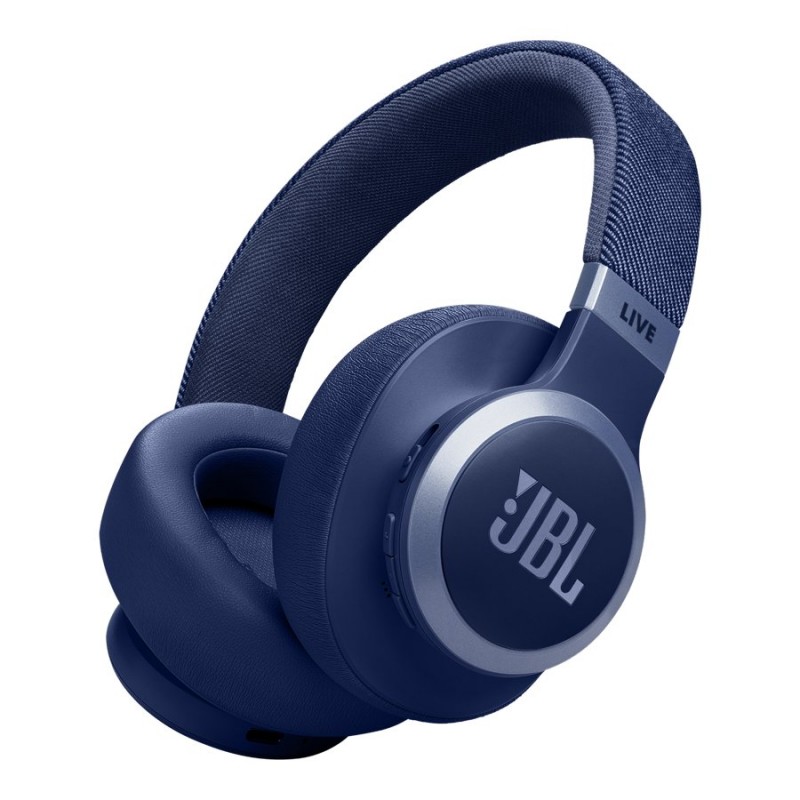 JBL LIVE 770NC Wireless Headphones - Blue - JBLLIVE770NCBLUAM