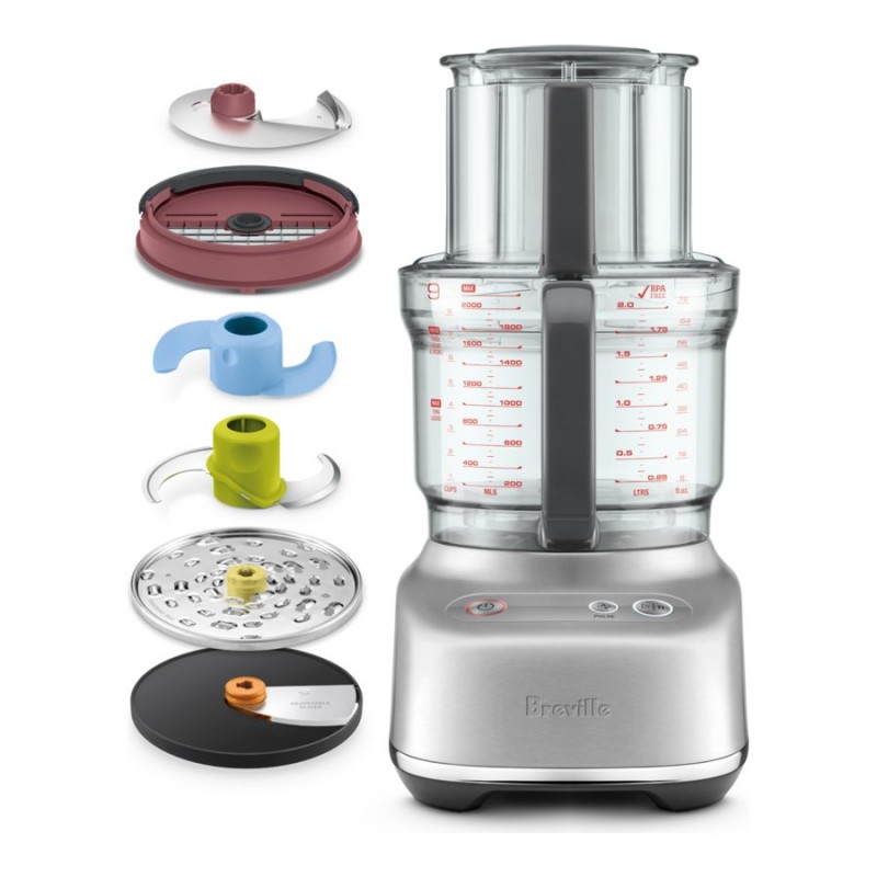 Breville the Paradice 9 Cup Food Processor - Brushed Stainless Steel - BFP638BSS1BNA1