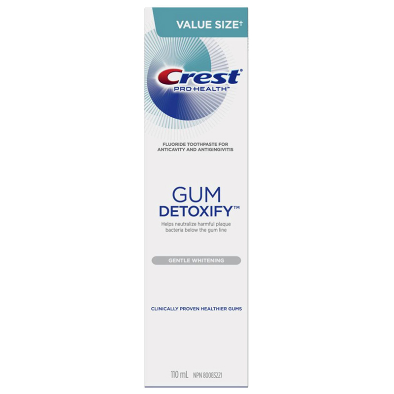 Crest Gum Detoxify Gentle Whitening Toothpaste - 110ml