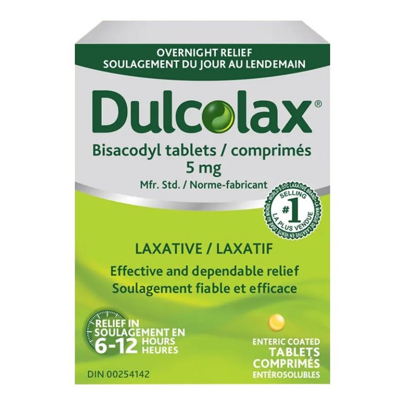 DulcoLax Bisacodyl Tablets - 10s