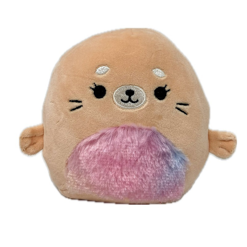 Squishmallows Deep Sea Plush Toy - Romy Peach Seal - 5 Inch