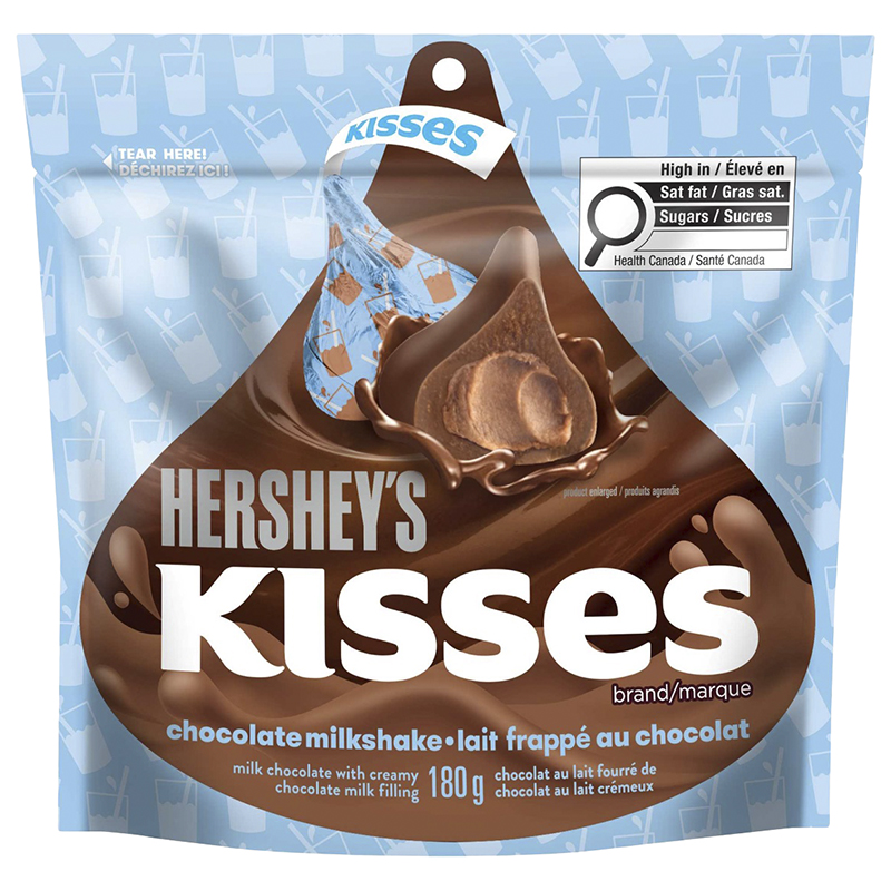Hershey's Kisses Chocolate Milkshake Pouch - 180g