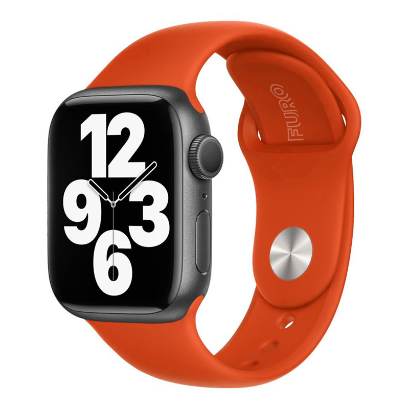 Orange apple watch online 6