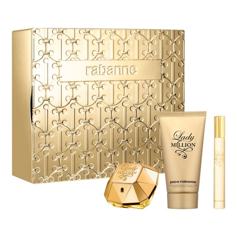 Rabanne Lady Million Eau de Parfum Gift Set 3 piece