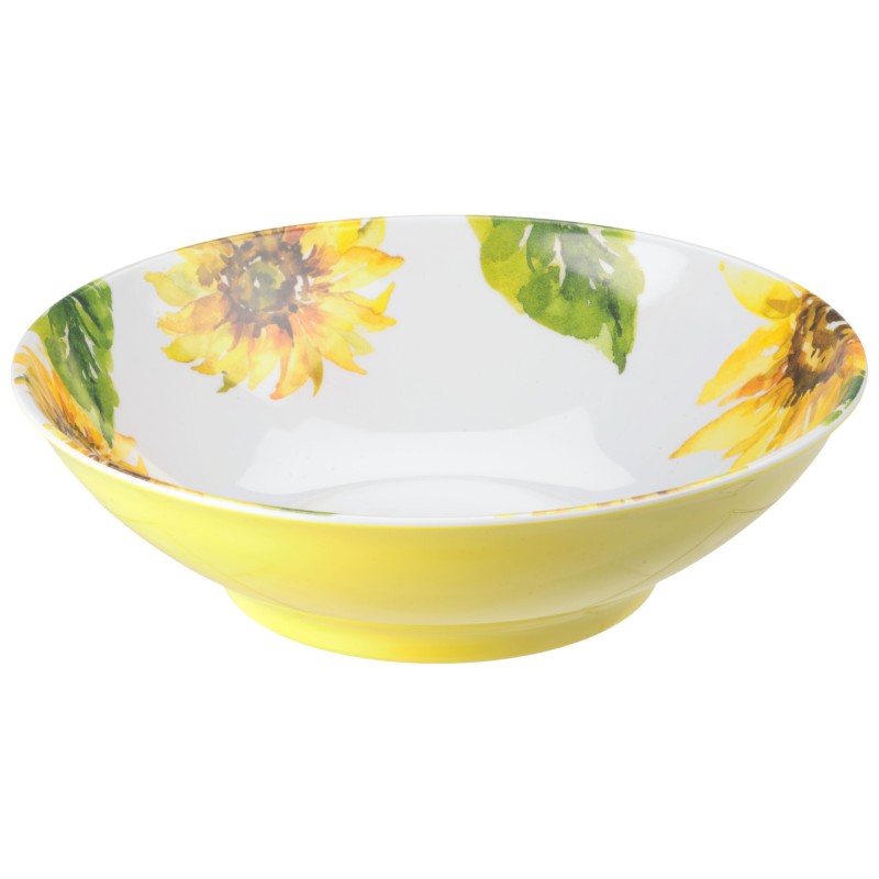 Collection by London Drugs Melamine Bowl - Sunflower - 8inch