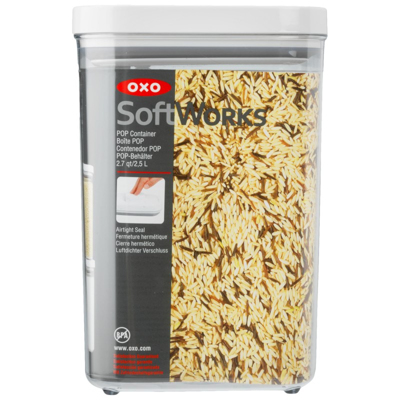 OXO Soft Works POP Food Storage Container - Clear, 4.3 qt - Pick