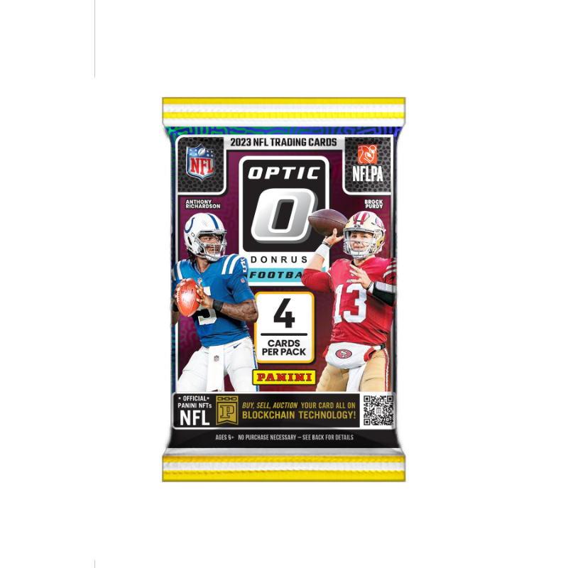 2023 Panini NFL Donruss Optic Football Trading Card Booster Box