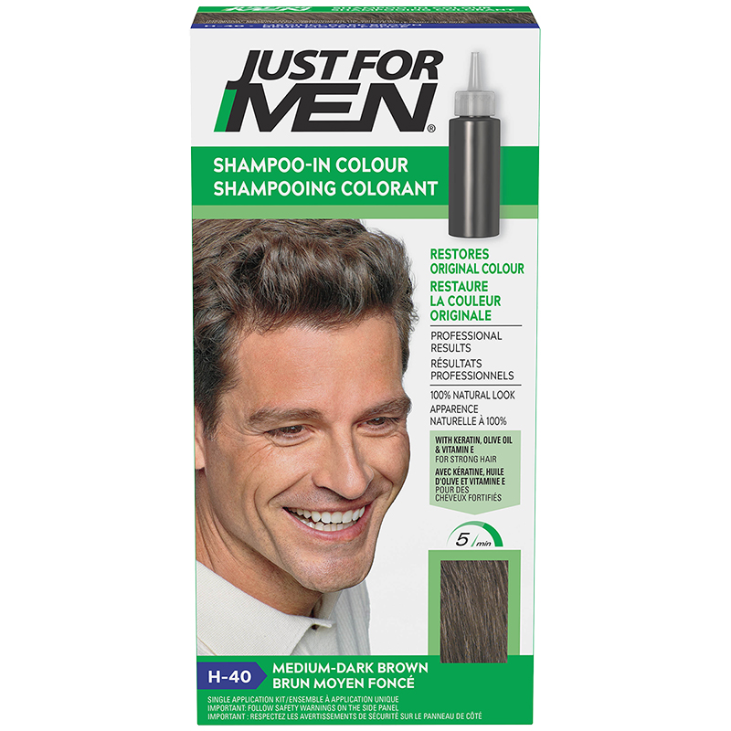 Just For Men Shampoo In Hair Colouring Medium Dark Brown