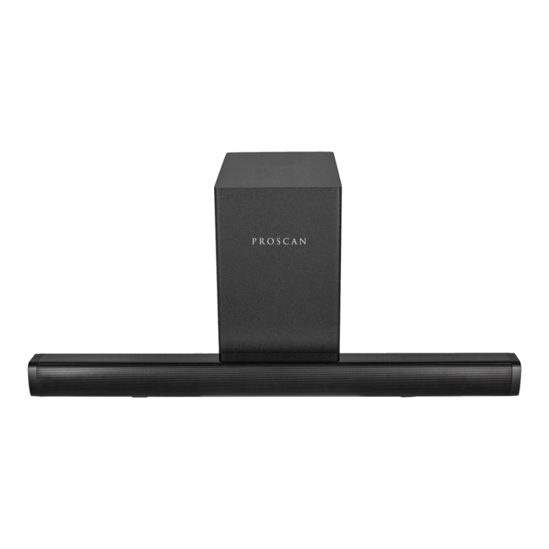 PROSCAN 80W 2.1-ch Soundbar System with Wireless Subwoofer - PSB446