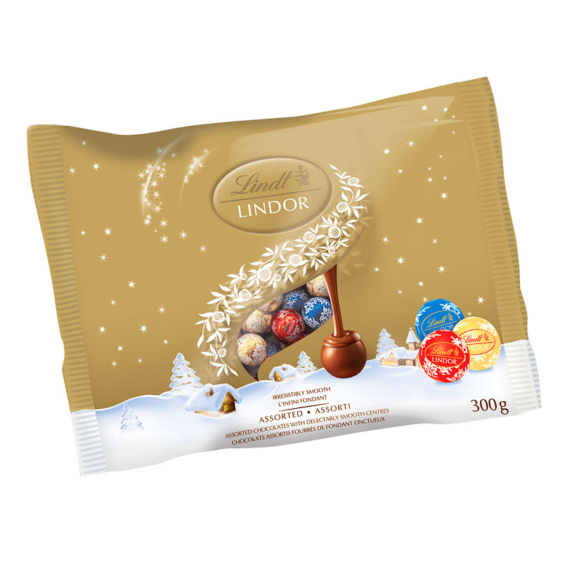 Lindt Lindor Mini Balls - Assorted Chocolates - 300g