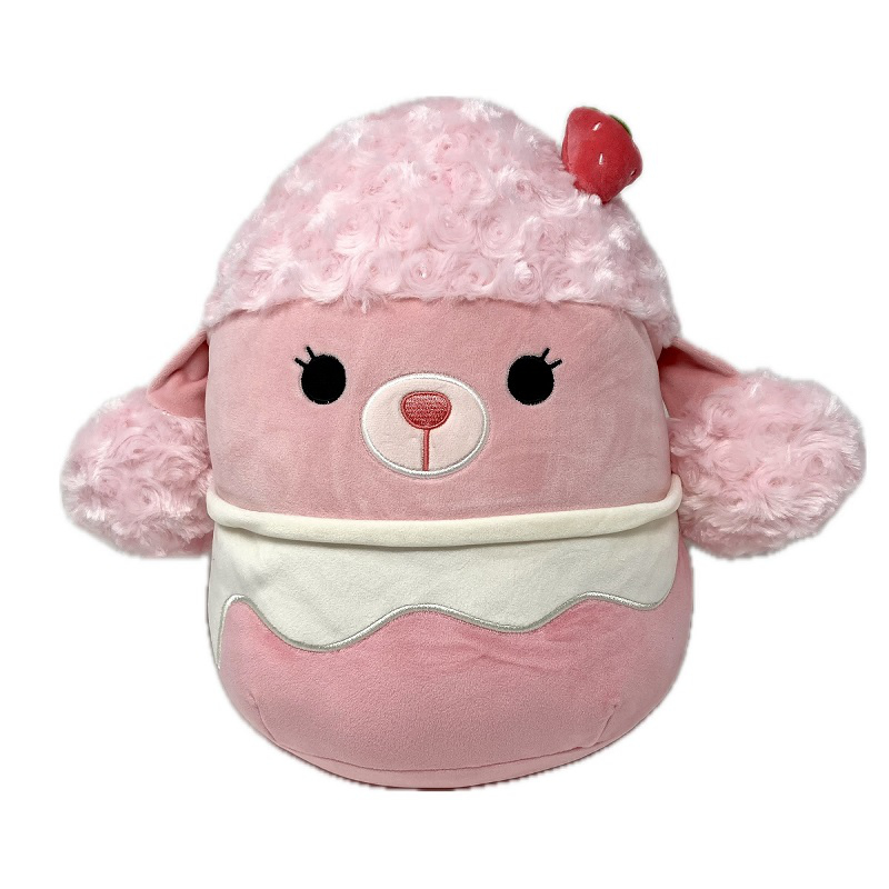 Squishmallows Sweets Plush Toy - Chloe Poodle - 12 Inch - 12 x 10 x 6 Inches