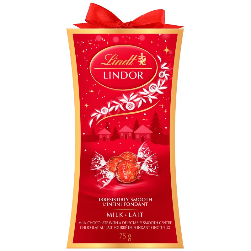 Lindt Lindor Pillar Milk Chocolate - 75g