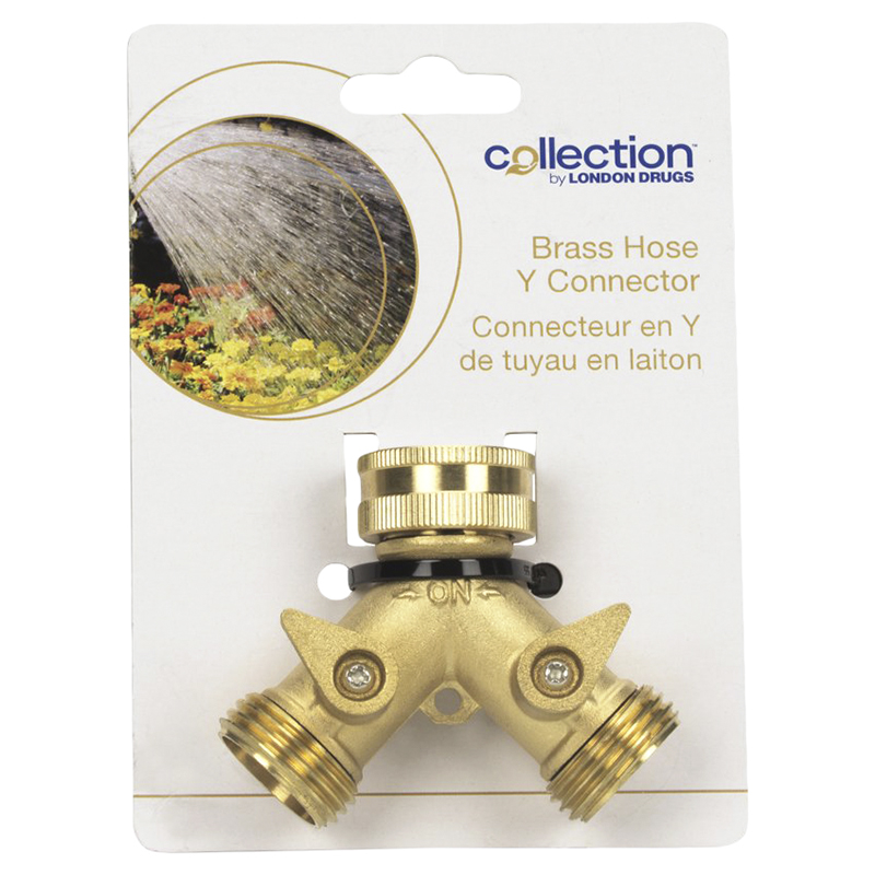 Collection by London Drugs 2-way Watering Switch - Brass