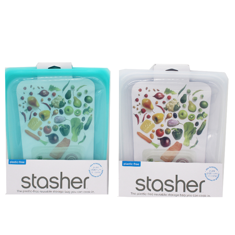 Stasher Half Gallon Reusable Storage Bag - Assorted