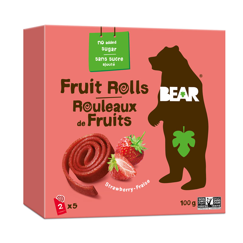 Bear Real Fruit Yoyos Strawberry 100g London Drugs