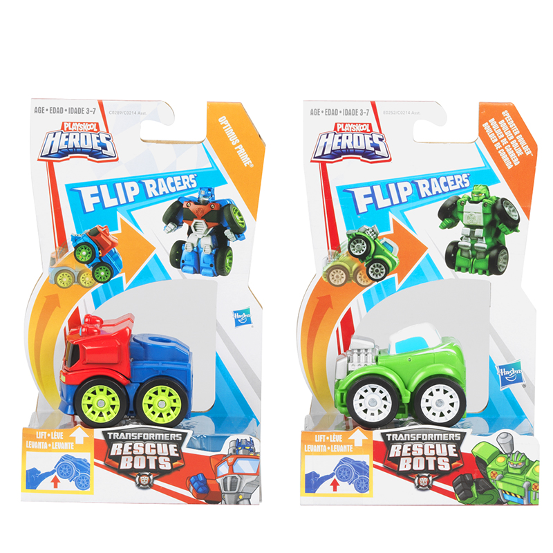 playskool transformers flip racers