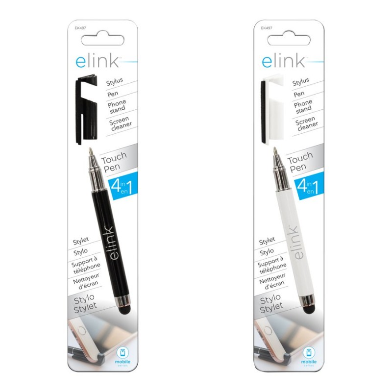 ELink 4-in-1 Touch Pen - Assorted