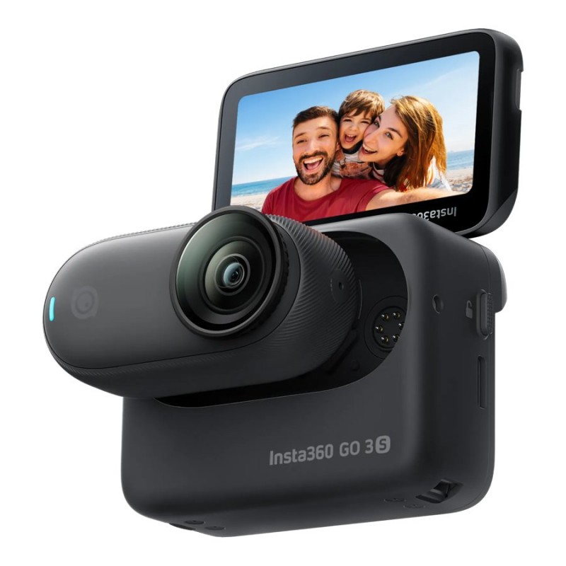 Insta360 GO 3S Action Camera - 64GB - Black - CINSAATAGO3S14