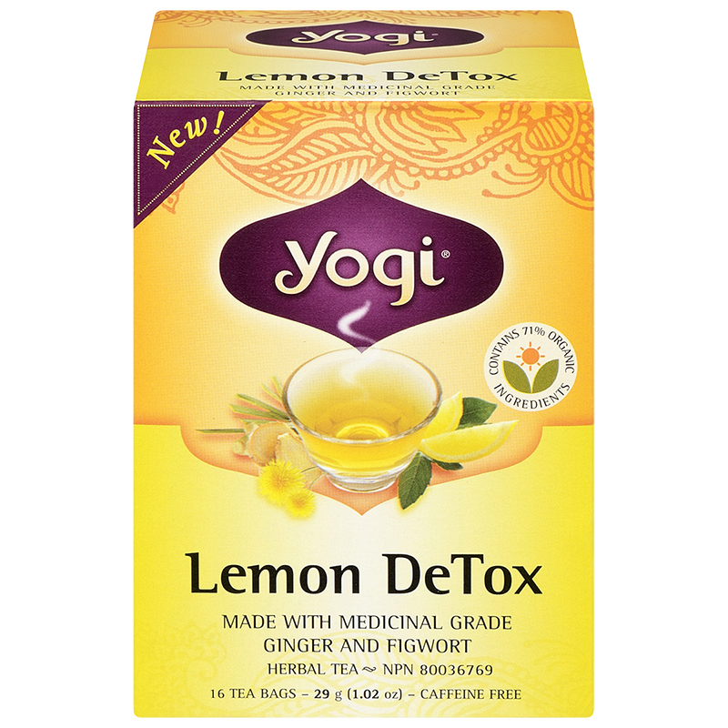 yogi lemon detox tea - yogi tea detox avis