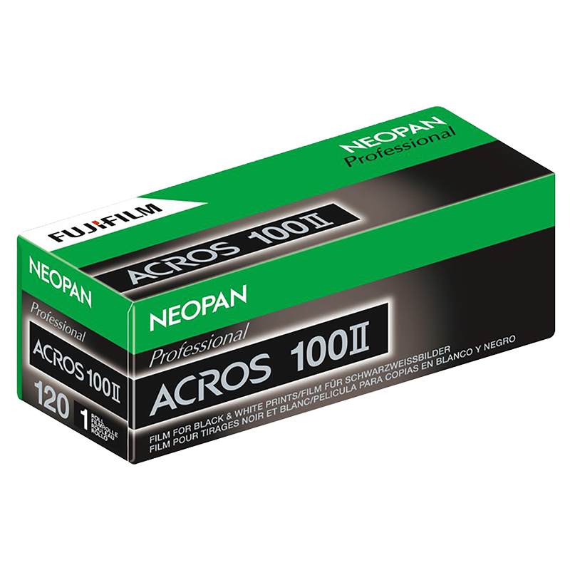 Fujifilm Neopan 100 Acros II B/W Film - 120 (6 cm) - ISO 100 - 12 Exposures