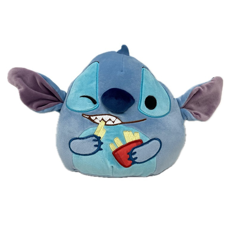 Squishmallows Disney Stitch Plush Toy - French Fries - 8 Inch