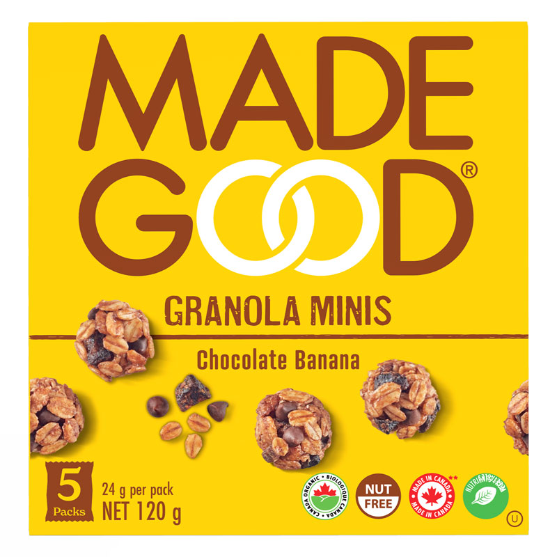 Made Good Granola Minis - Chocolate Banana - 5PK/120g