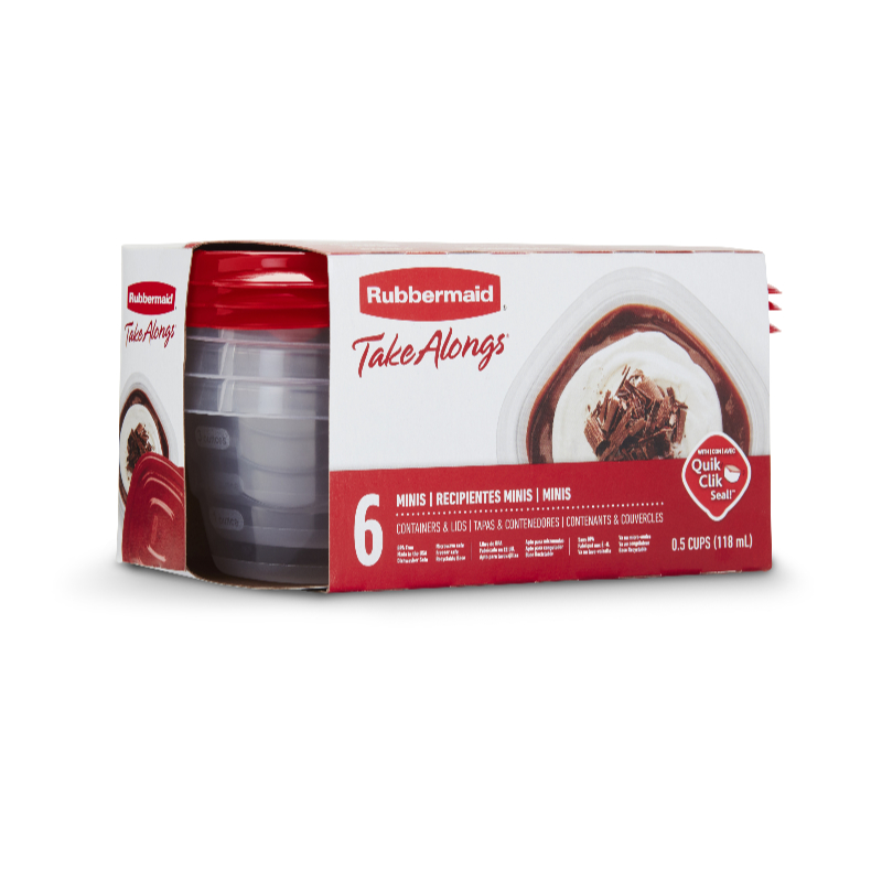 Rubbermaid TakeAlongs Minis - 6pk/118ml